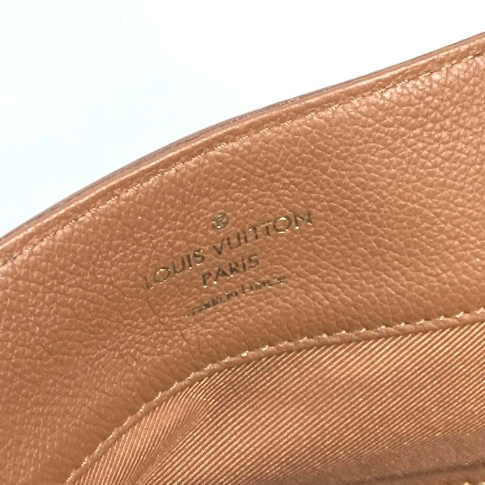 LOUIS VUITTON Authentic Brown Leather Shoulder Bag - Picture 13 of 16